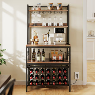 Wine deals carts cabinets